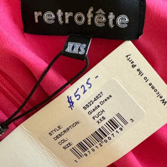 Retrofete Giada Pink Mermaid Maxi Dress Size XXS - Picture 13 of 16